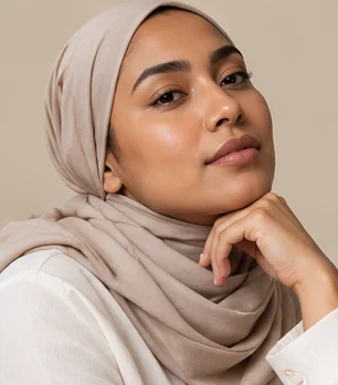 Glowing skin after treatment